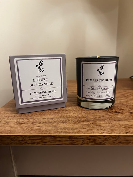 Pampering Bliss – Hand Poured Soy Candle